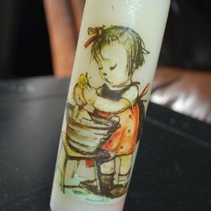 RARE Vintage Hummel Candle Dated 1955 Wic Unused 7